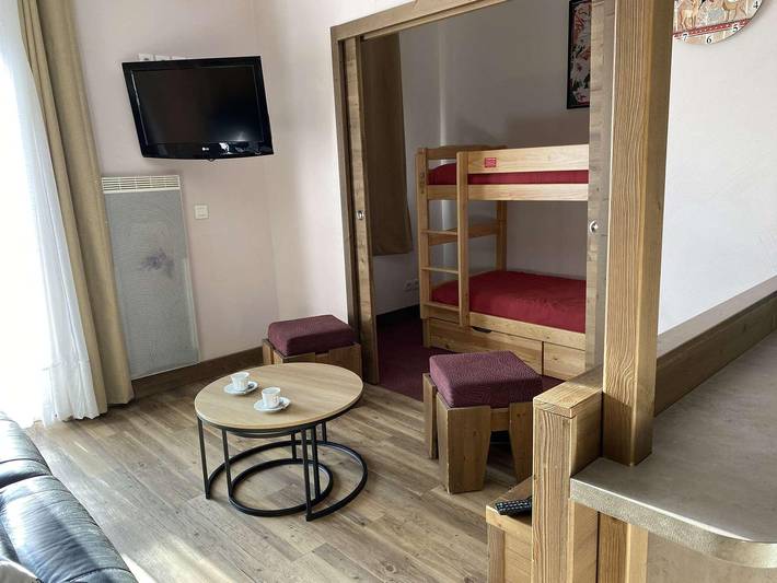 Chalet pour 4 personnes, avec balcon et sauna à Risoul