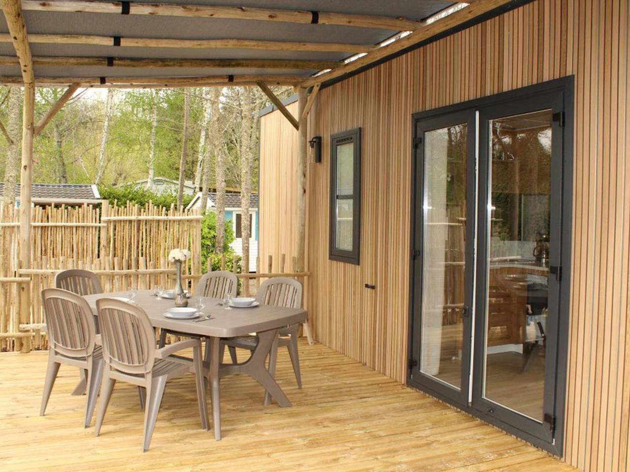 Casa móvil con aire - 6 pers. in Saint-Cirq-Lapopie, Quercy