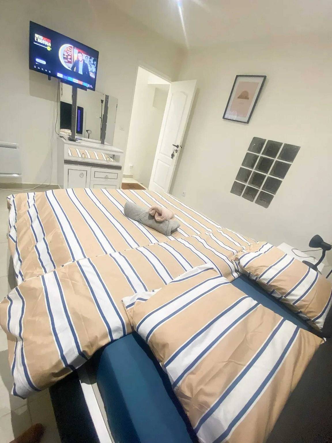 Apartamento entero, Acogedor apartamento en Arnouville - 34 m² con vista al jardín in Valle del Oise