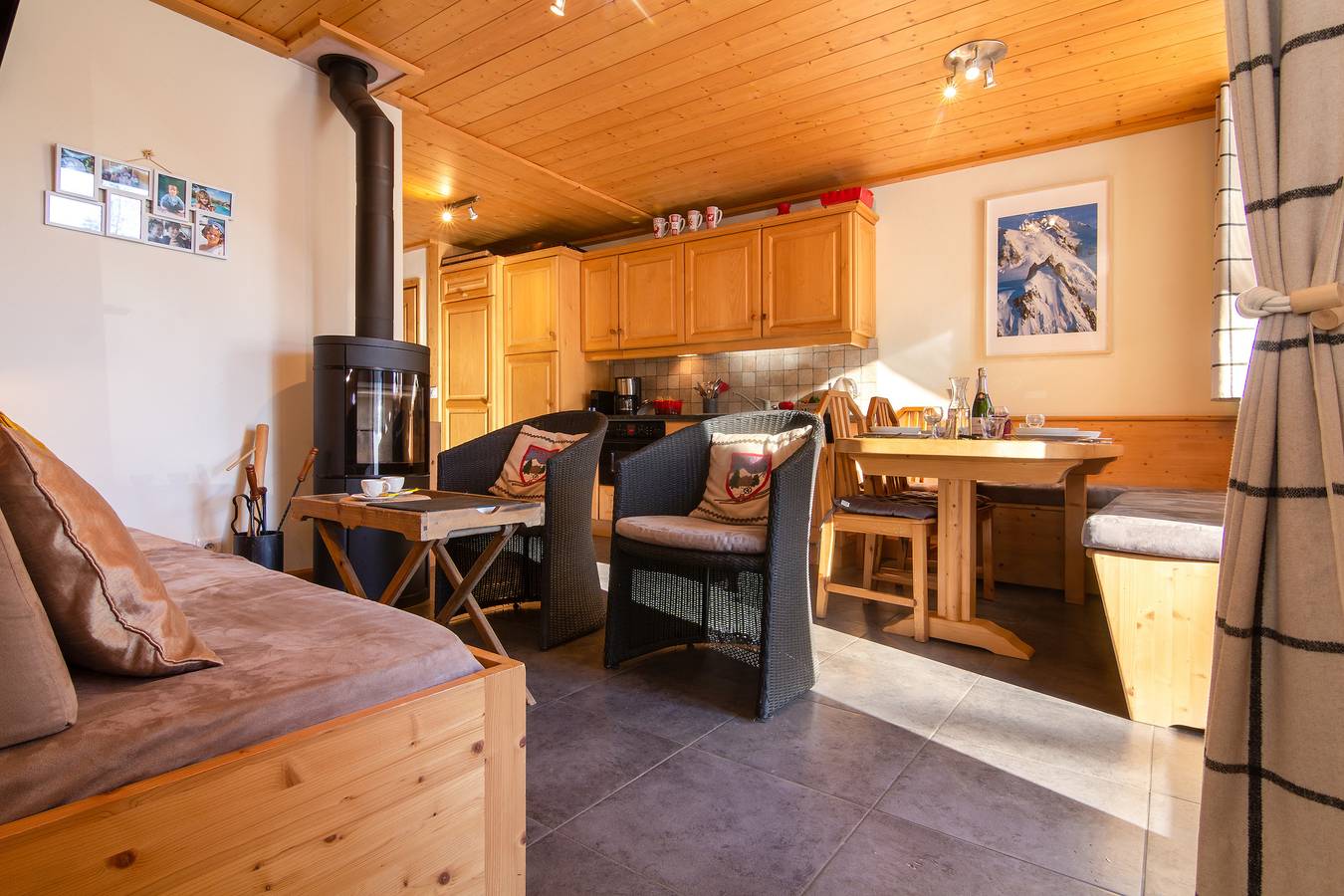 Appartement entier, Apt Arsene2 Mont Blanc view for 5 next to ski in Les Grandes Montets, Chamonix-Mont-Blanc