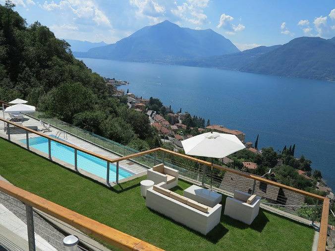 Appartamento per 6 persone, con piscina e vista lago nonché terrazza in Bellano
