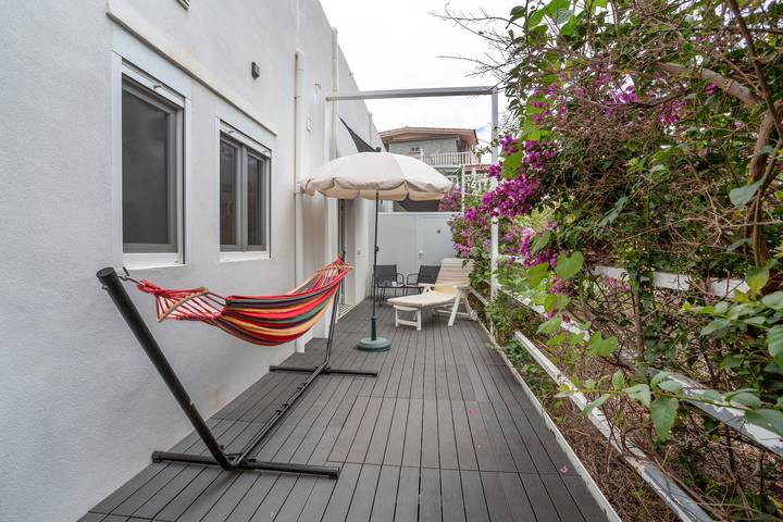 Apartamento para 2 personas, con jardín, Se admiten mascotas en Puerto de la Cruz