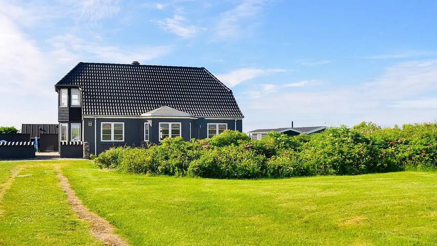 Ferieudlejning for 7 personer, med have i Lemvig