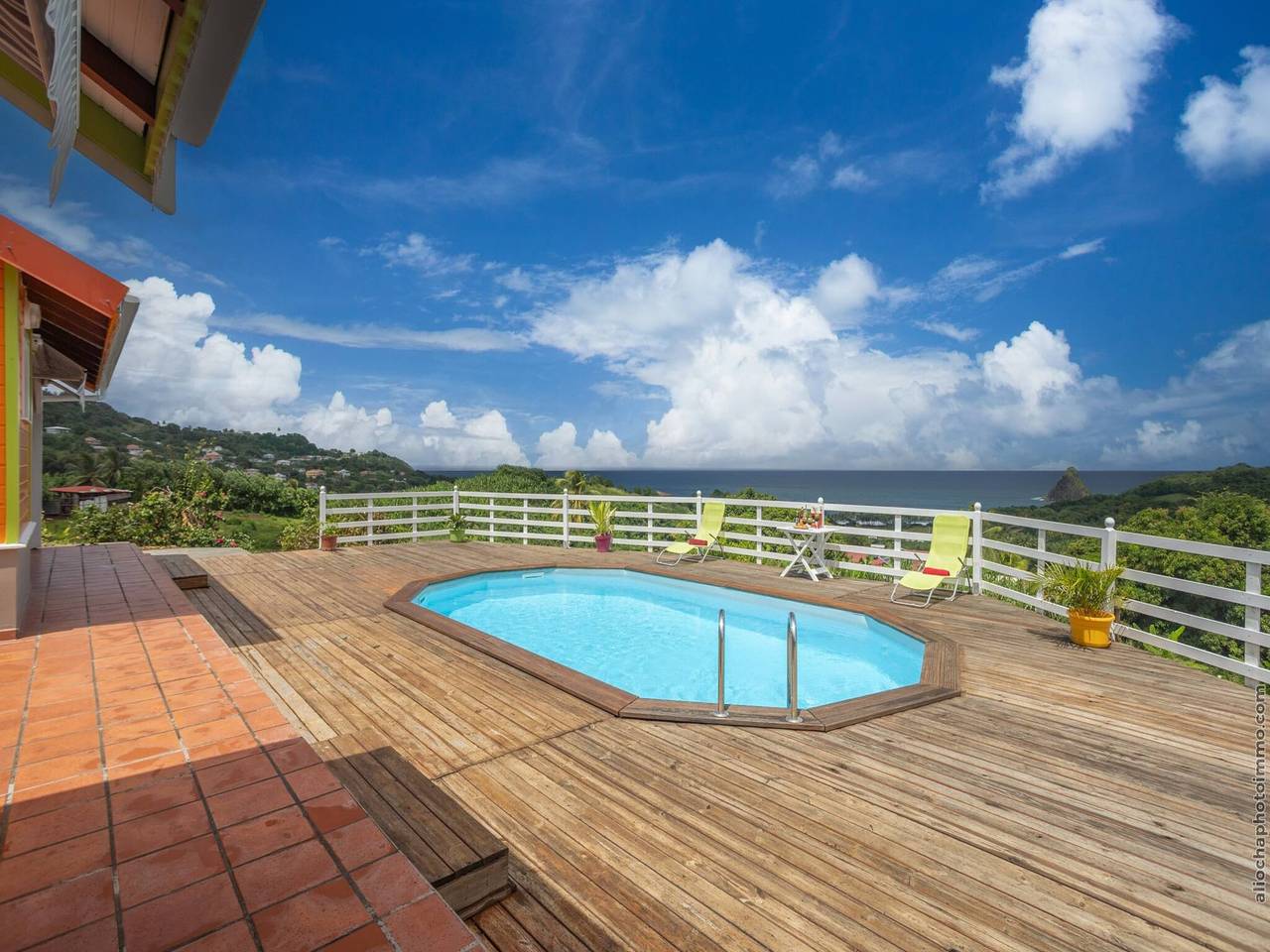 Bungalow écologique dans une nature luxuriante in Sainte-Marie, Martinique