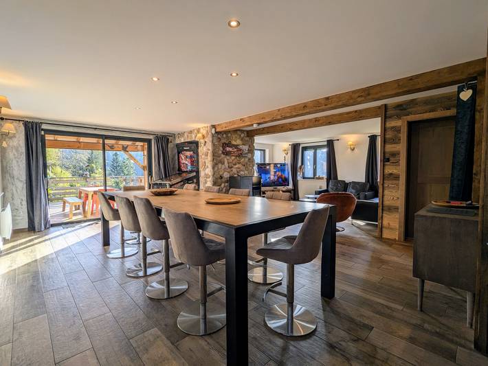 Gîte pour 8 personnes, avec jardin à Gérardmer