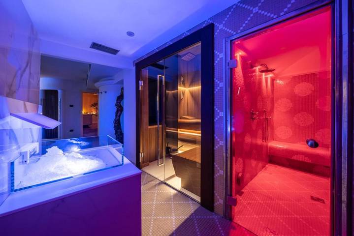 Appartamento per 2 persone, con Idromassaggio e Terrazza nonché Giardino e Piscina a Fiera di Primiero
