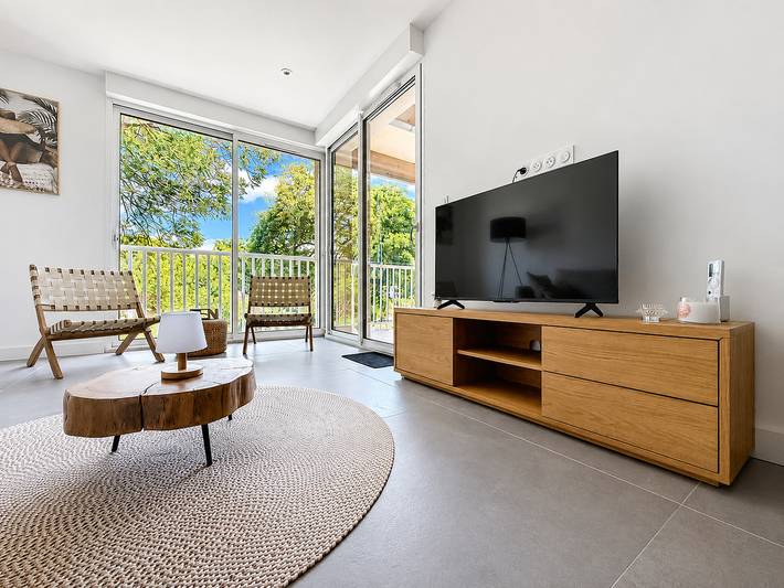 Appartement entier, Appartement de vacances pour 6 personnes avec terrasse in Cala Rossa, Lecci