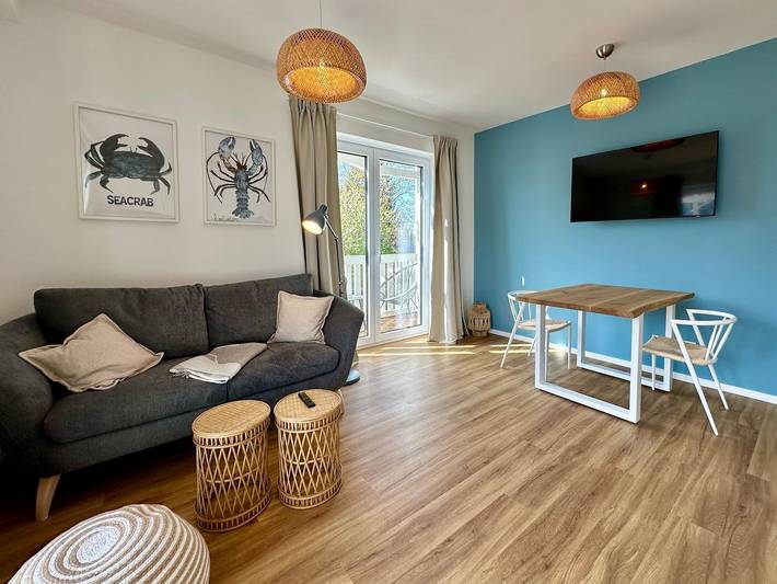 Ferienwohnung für 2 Personen, mit Balkon in Haffkrug