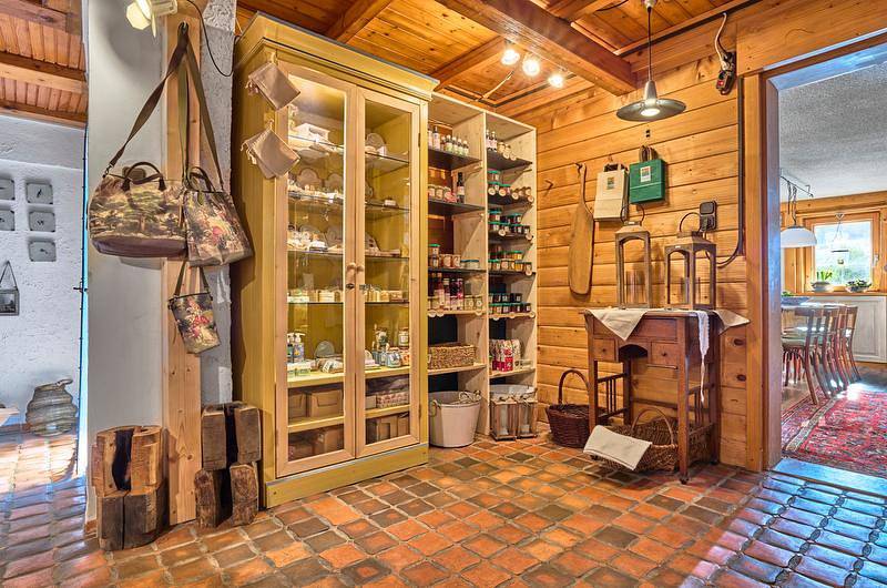 Grashöfle - Ferienwohnung 4 mit Wohnküche und Doppelbett in Sankt Oswald-Riedlhütte, Šumava Mountains