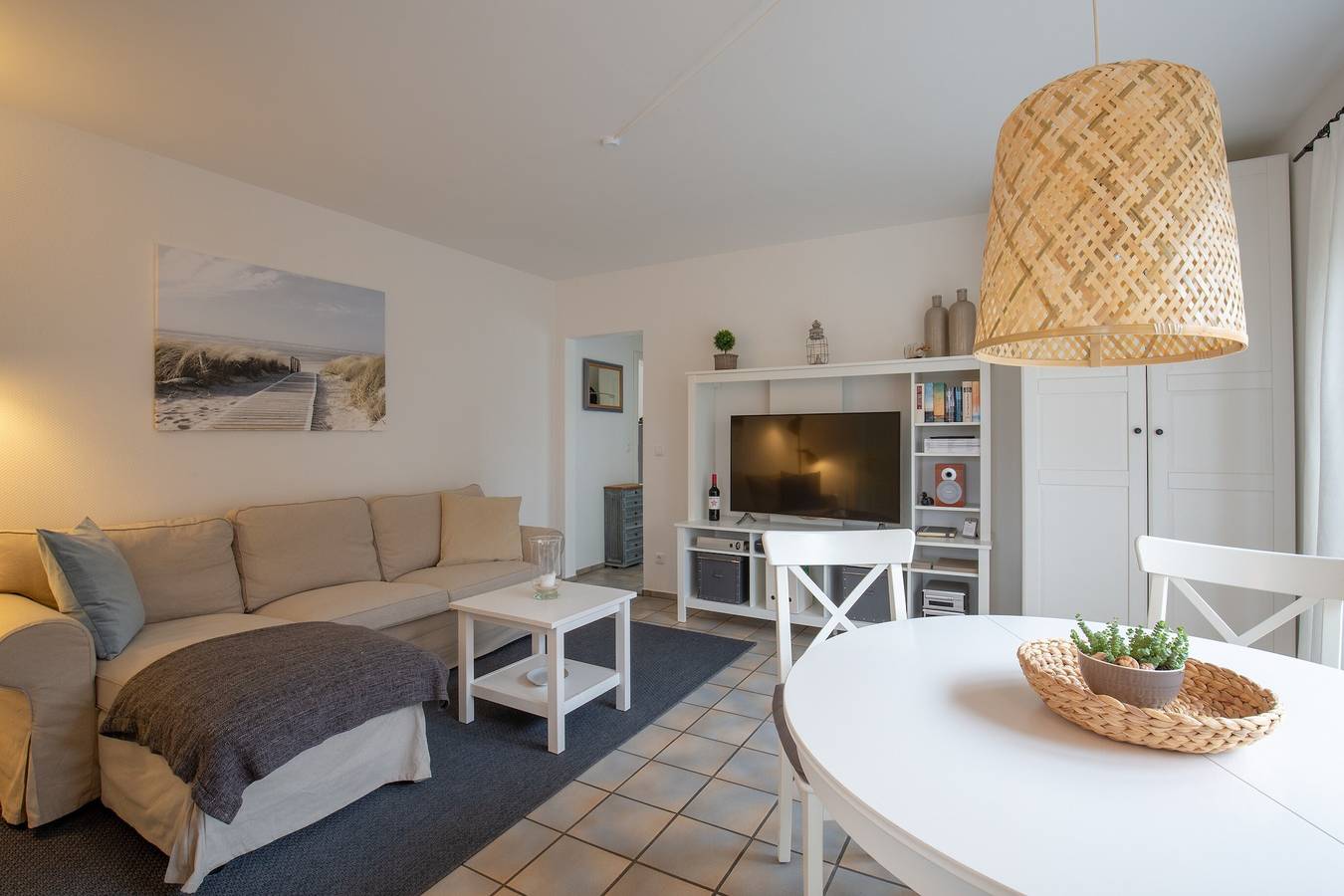 Ganze Wohnung, Apartment Friesenhaus Liebesallee Nr. 6 mit Garten, Balkon und Wlan in Pellworm, Nordseeküste