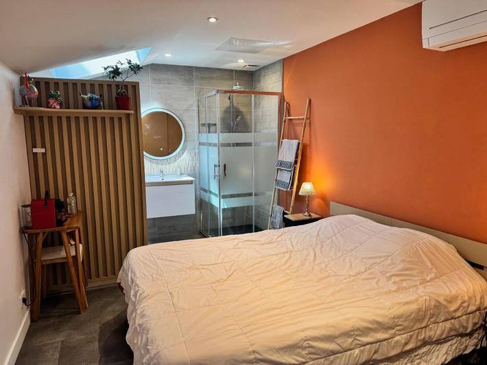 Appartement de vacances pour 2 personnes, avec jardin