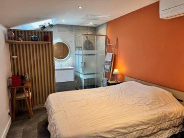 Cottage pour 2 personnes, avec jardin dans Plage Saint-Colomban