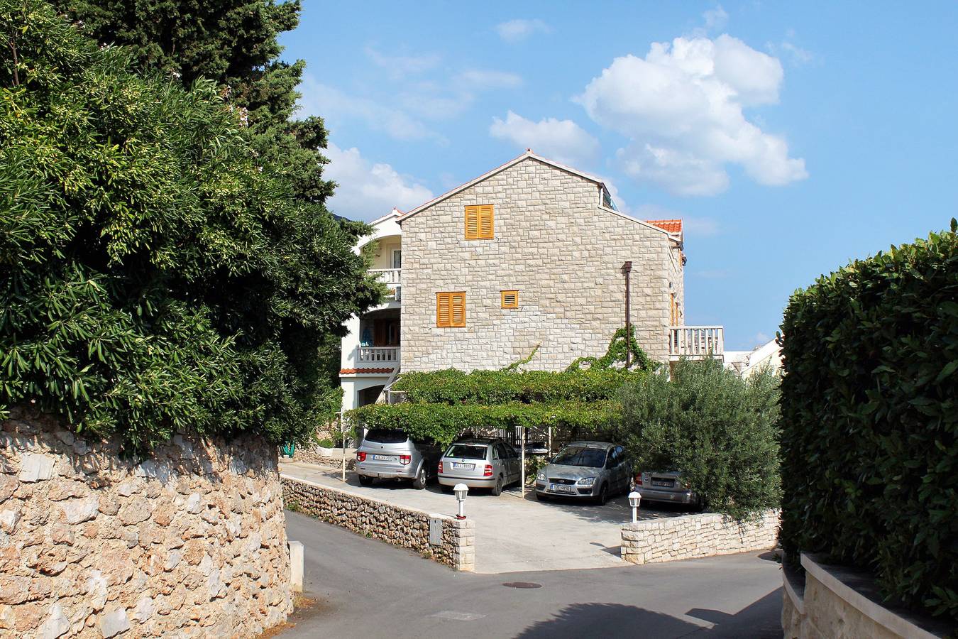 Ganze Wohnung, 1-Zimmer-Ferienwohnung mit Terrasse und Meerblick Bol, Brac A-2900-a in Bol, Brac