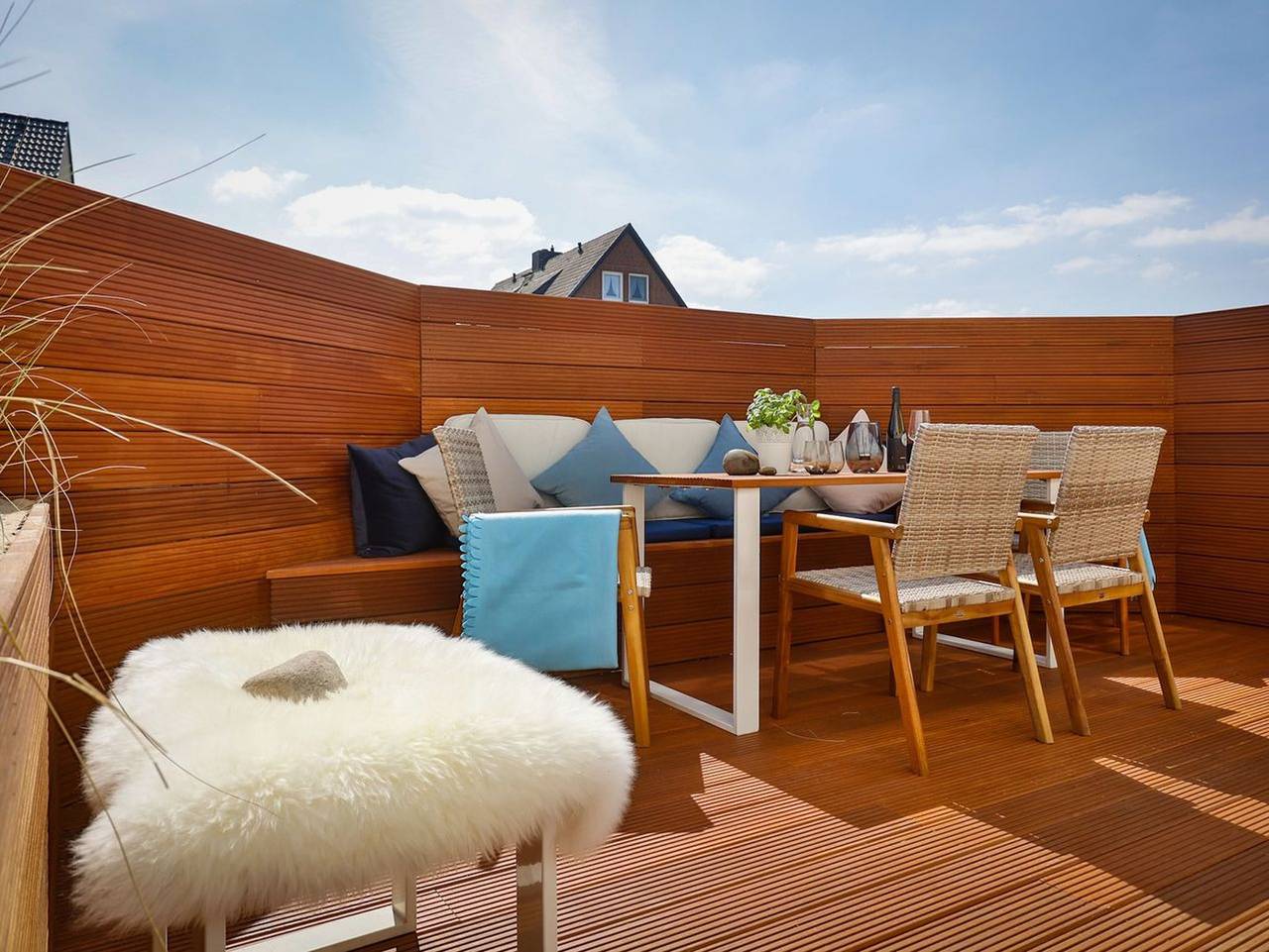 Ganze Ferienwohnung, Haus Möwe - Stylisch gemütliche 3-Zimmer Wohnung mit Balkon und Terrasse in Hörnum, Sylt