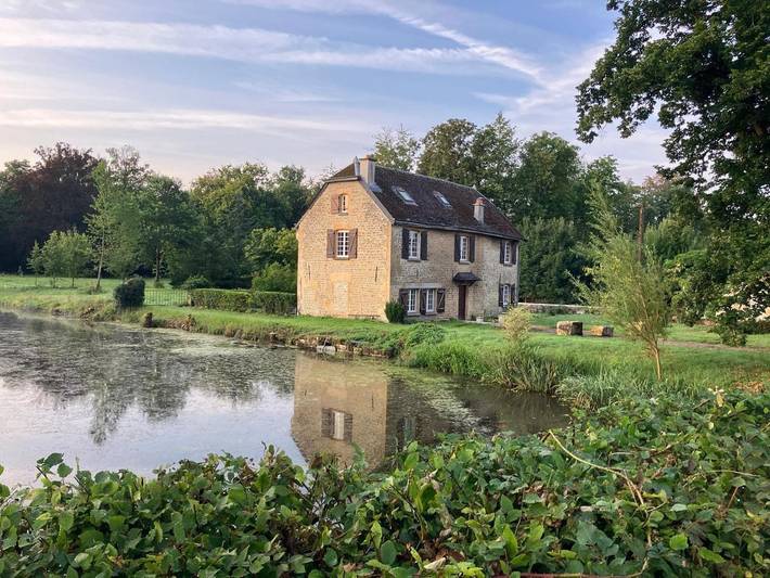 Maison de vacances pour 12 personnes, avec vue et jardin