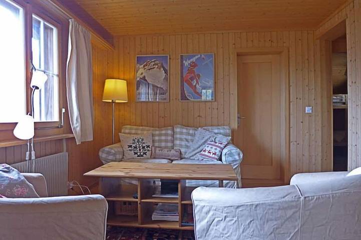 Hütte für 4 Personen, mit Balkon in Wengen