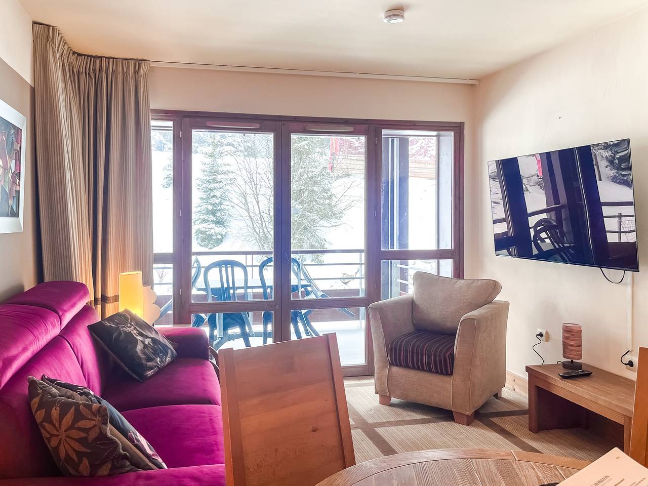 Appartement De Vacances pour 4 Personnes dans Les Carroz, Grand Massif