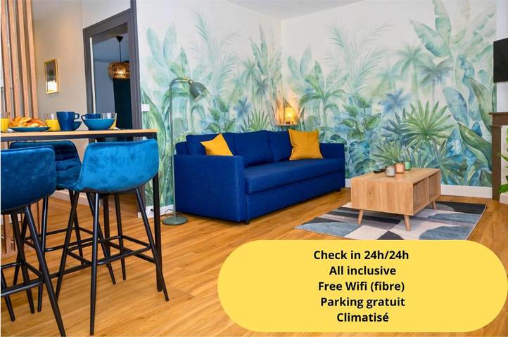 Appartement de vacances pour 4 personnes, avec balcon, animaux acceptés