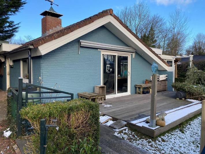 Ferienhaus für 4 Personen, mit Terrasse und Garten sowie Sauna
