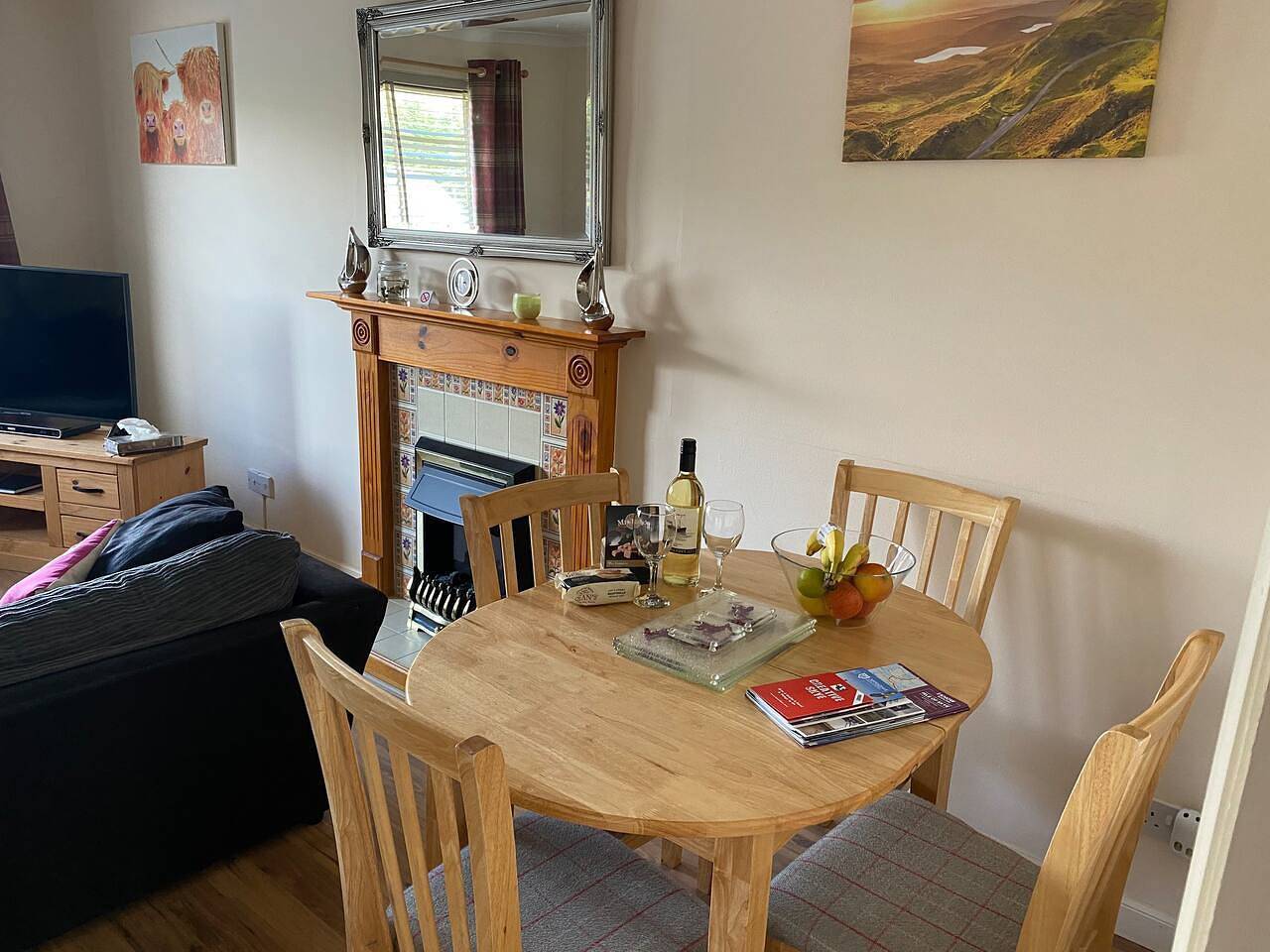 Ferienhaus für 4 Personen mit Garten in Highlands