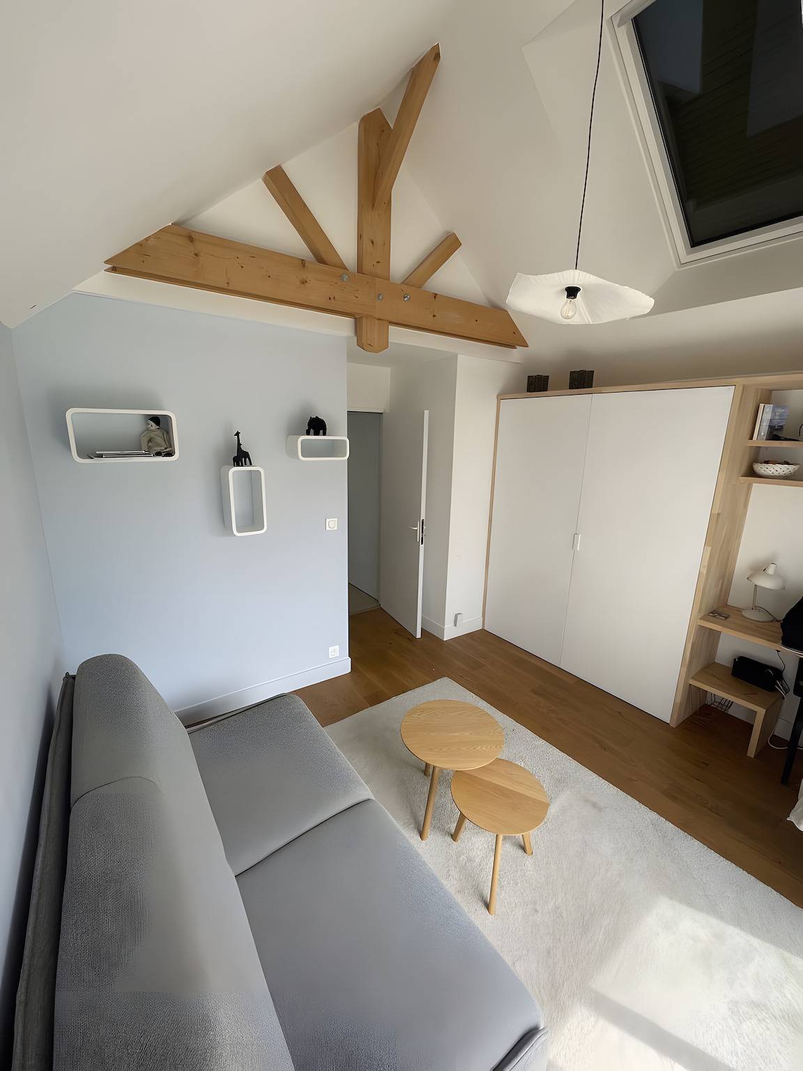 Ganzes Studio, Studio Ty Kulligans: 200 m zum Strand, Terrasse, Garten & Wlan in Locmariaquer in Locmariaquer, Côte des Mégalithes