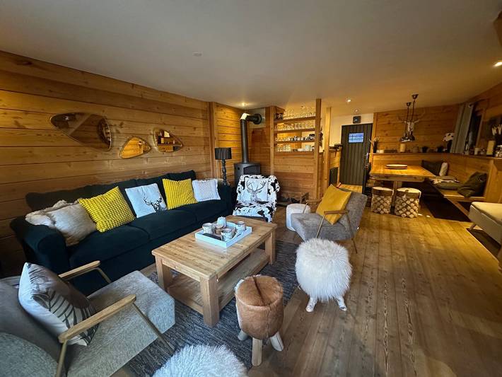 Chalet pour 12 personnes, avec balcon à Vars
