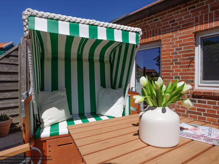 Ferienwohnung für 2 Personen, mit Terrasse und Garten in Neuharlingersiel