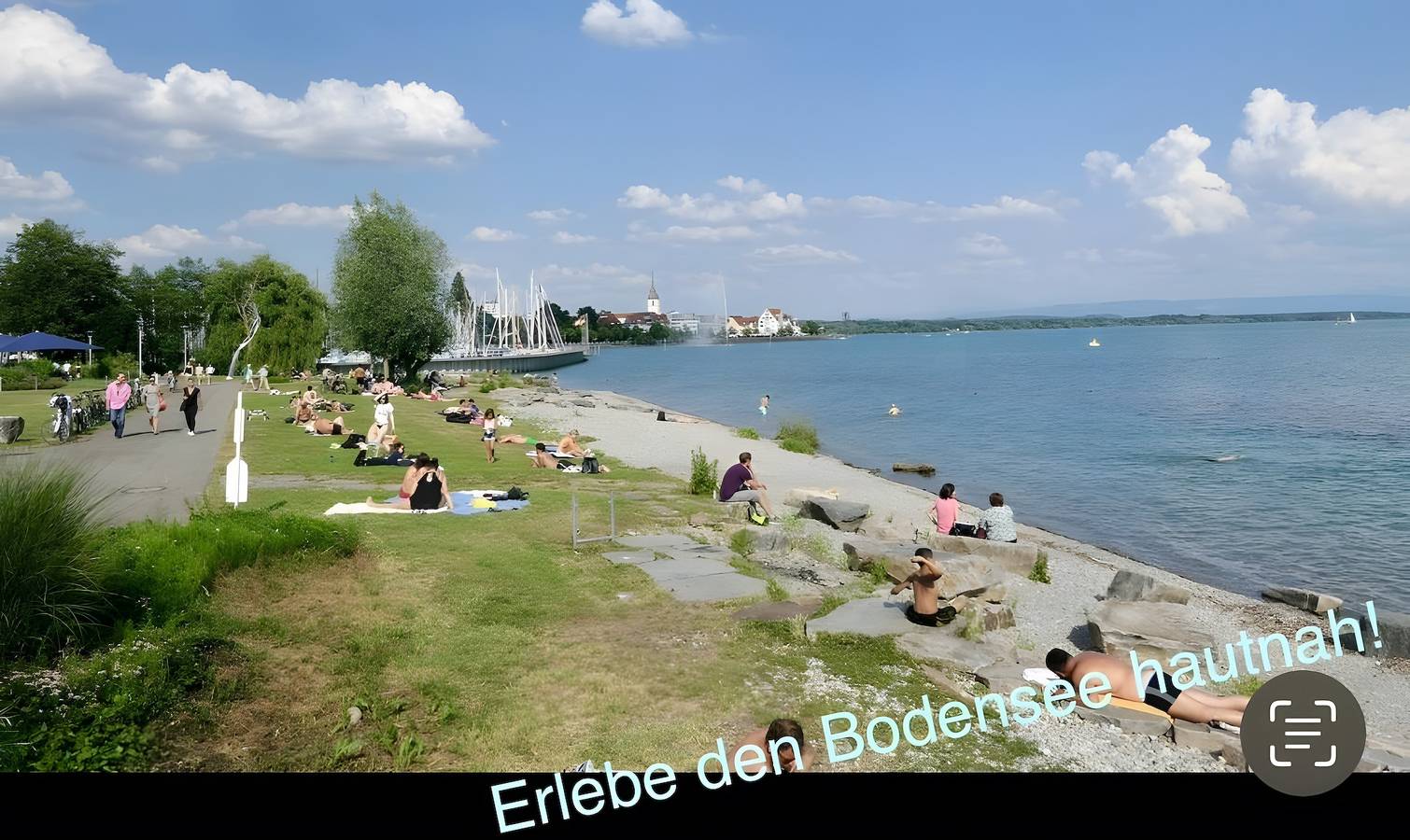 Ganze Wohnung, Apartment 'Am Bodensee- Zentrale' mit privatem Garten und Wlan in Friedrichshafen, Region Bodensee-Oberschwaben