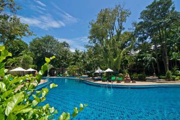 Station pour 3 personnes, avec vue ainsi que jardin et piscine, adapté aux familles à Pattaya
