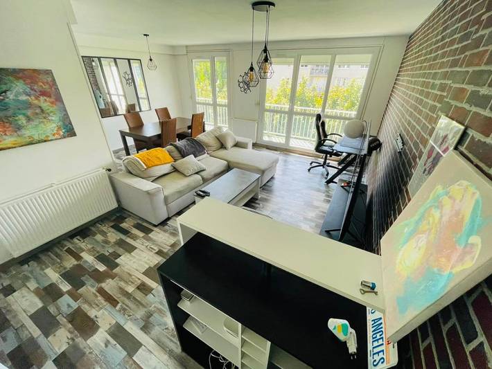 Appartement de vacances pour 4 personnes, avec Balcon et Terrasse