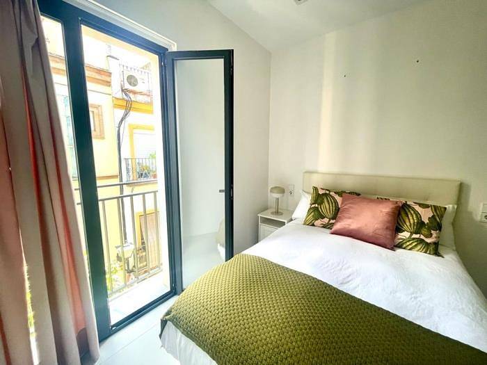 Appartement de vacances entier, Appartement de vacances pour 4 personnes avec balcon in Casco Antiguo, Séville