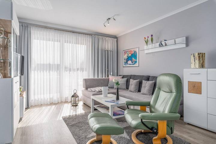 Ferienwohnung für 3 Personen, mit Balkon in Börgerende-Rethwisch - 2