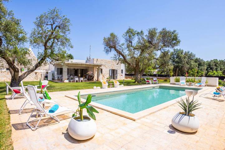 Ferienhaus für 6 Personen, mit Garten in San Michele Salentino