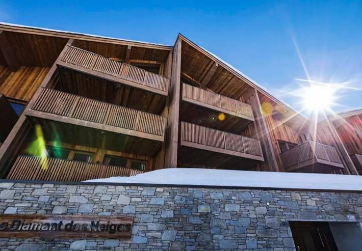 Gîte pour 9 personnes, avec balcon et vue, animaux acceptés dans Plagne Centre - 2