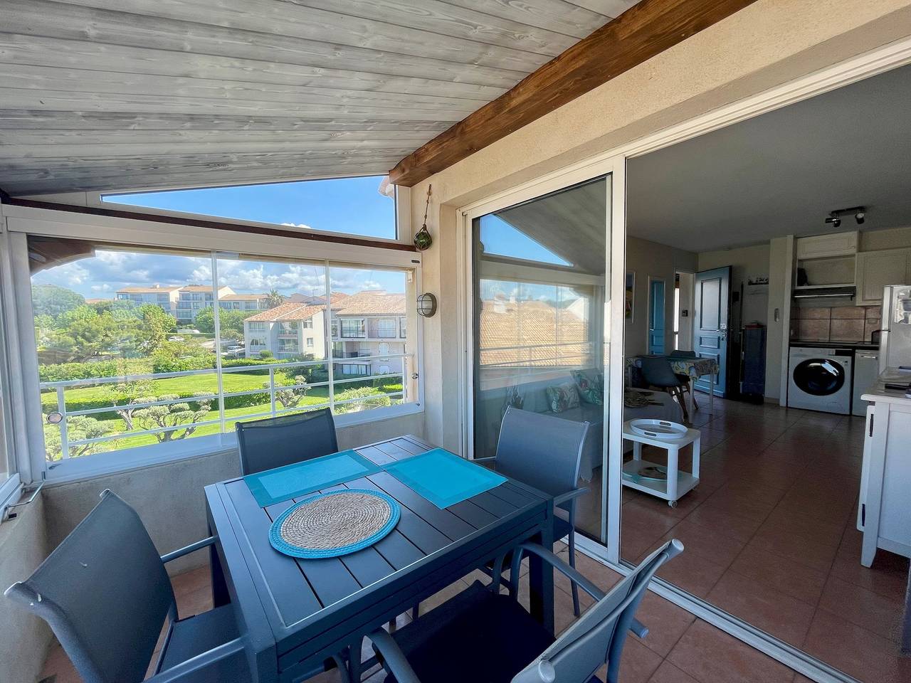 Ganze Wohnung, Appartement, 1 chambre, Vue Mer, Parking in La Coudoulière, Six-Fours les Plages
