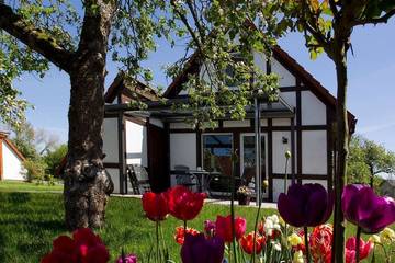Ferienhaus für 4 Personen, mit Terrasse und Garten, mit Haustier in Hollern-Twielenfleth