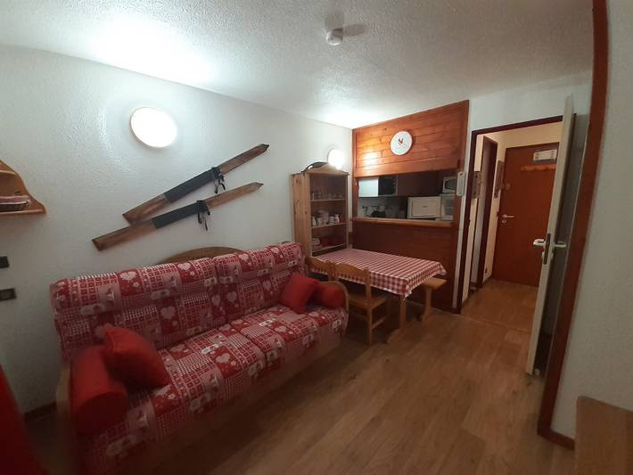 Studio pour 4 personnes, avec balcon
