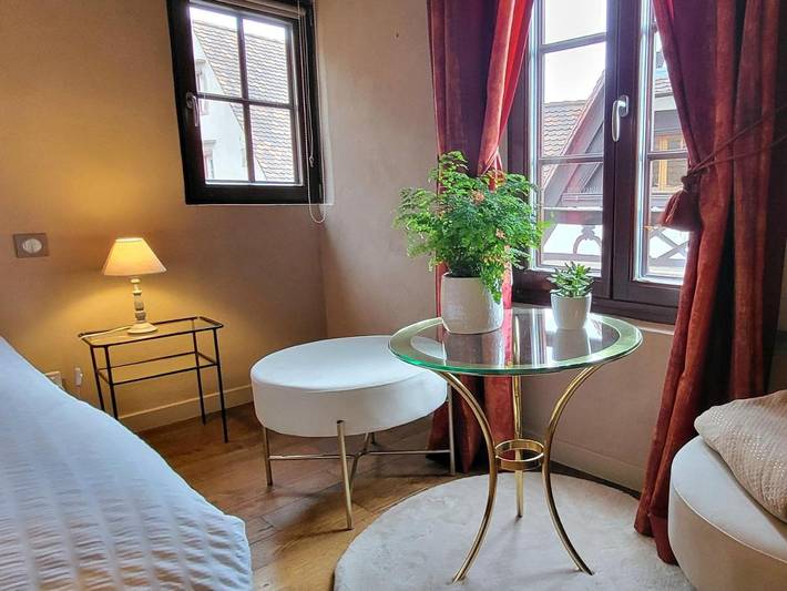 Chambre d’hôte pour 2 personnes, avec vue ainsi que jardin et terrasse à Obernai - 4