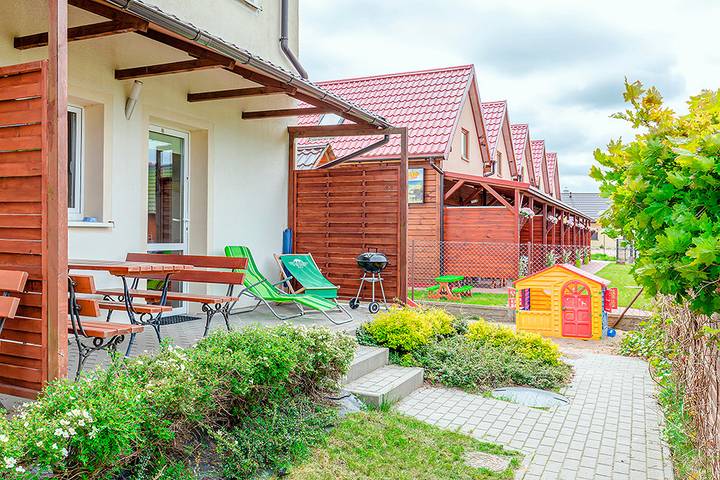 Ferienhaus für 4 Personen, mit Terrasse in Polen