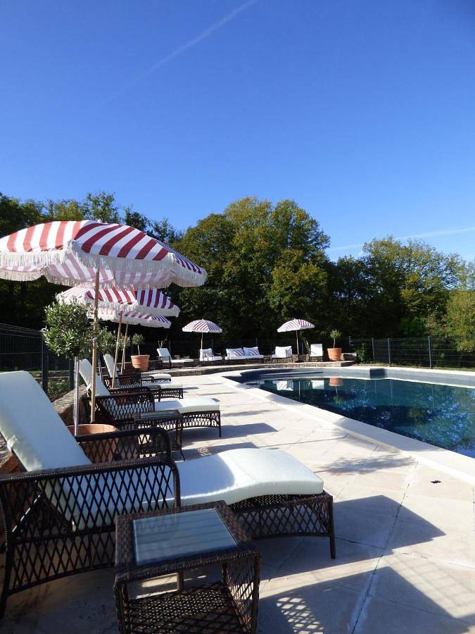 Maison de vacances pour 6 personnes, avec vue ainsi que piscine et jardin, animaux acceptés
