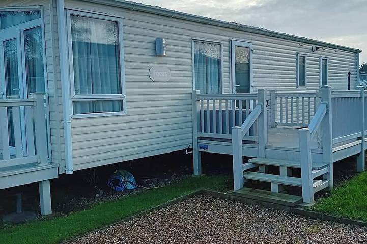 Static caravan for 6 people in Suffolk