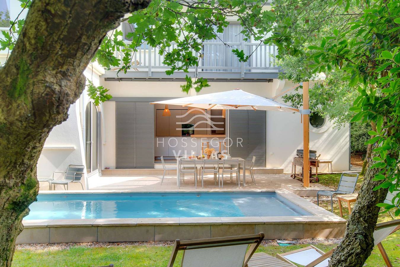 Appartement de vacances entier, Casa Del Mar, villa à 200 m de l'océan, située à la plage centrale d'Hossegor in Hossegor, Côte d’Argent