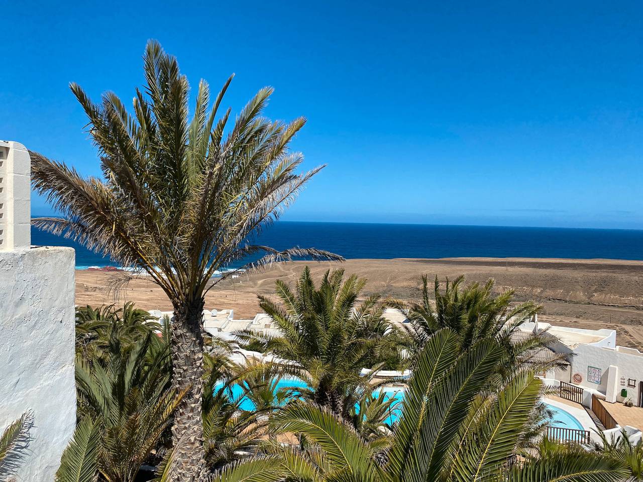 Apartamento entero, Apartamento vacacional 'Sonneninsel Fuerteventura' con vistas al mar, piscina comunitaria y Wi-Fi in Betancuria, Fuerteventura