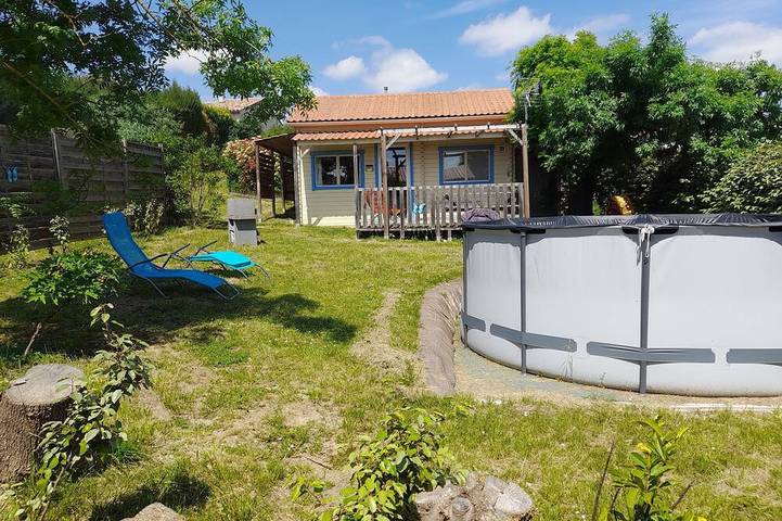 Maison de vacances pour 5 personnes, avec jardin ainsi que jacuzzi et terrasse