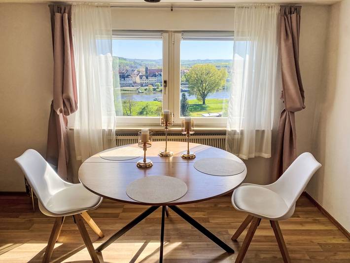 In Pirna mit Schöner Terrasse in Pirna, Elbsandsteingebirge