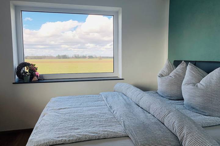Ferienwohnung für 6 Personen, mit Garten und Balkon