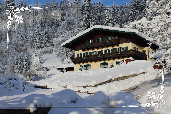 Ferienwohnung für 3 Personen, mit Garten und Balkon, kinderfreundlich in Lofer - 3