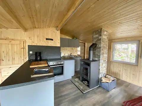 Ferienhaus für 4 Personen, mit Balkon und Terrasse sowie Garten und Ausblick in Saaleland - 2