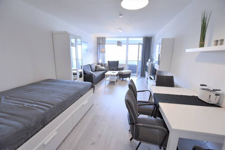 Ferienwohnung für 3 Personen, mit Balkon in Süssau