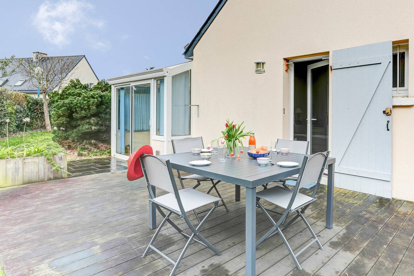Ferienhaus für 4 Personen mit Terrasse in Erquy, Côte d’Émeraude